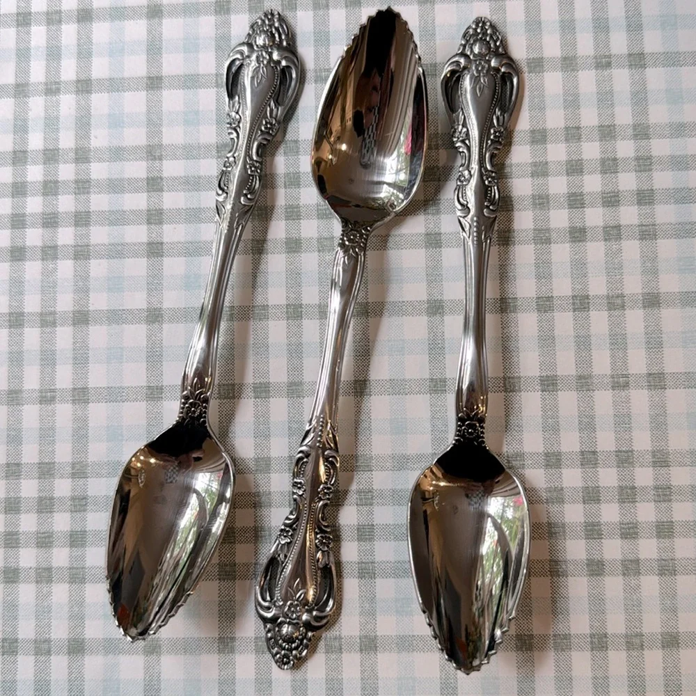 IMPERIAL | stainless steel | 3/ fruit spoons 6”
